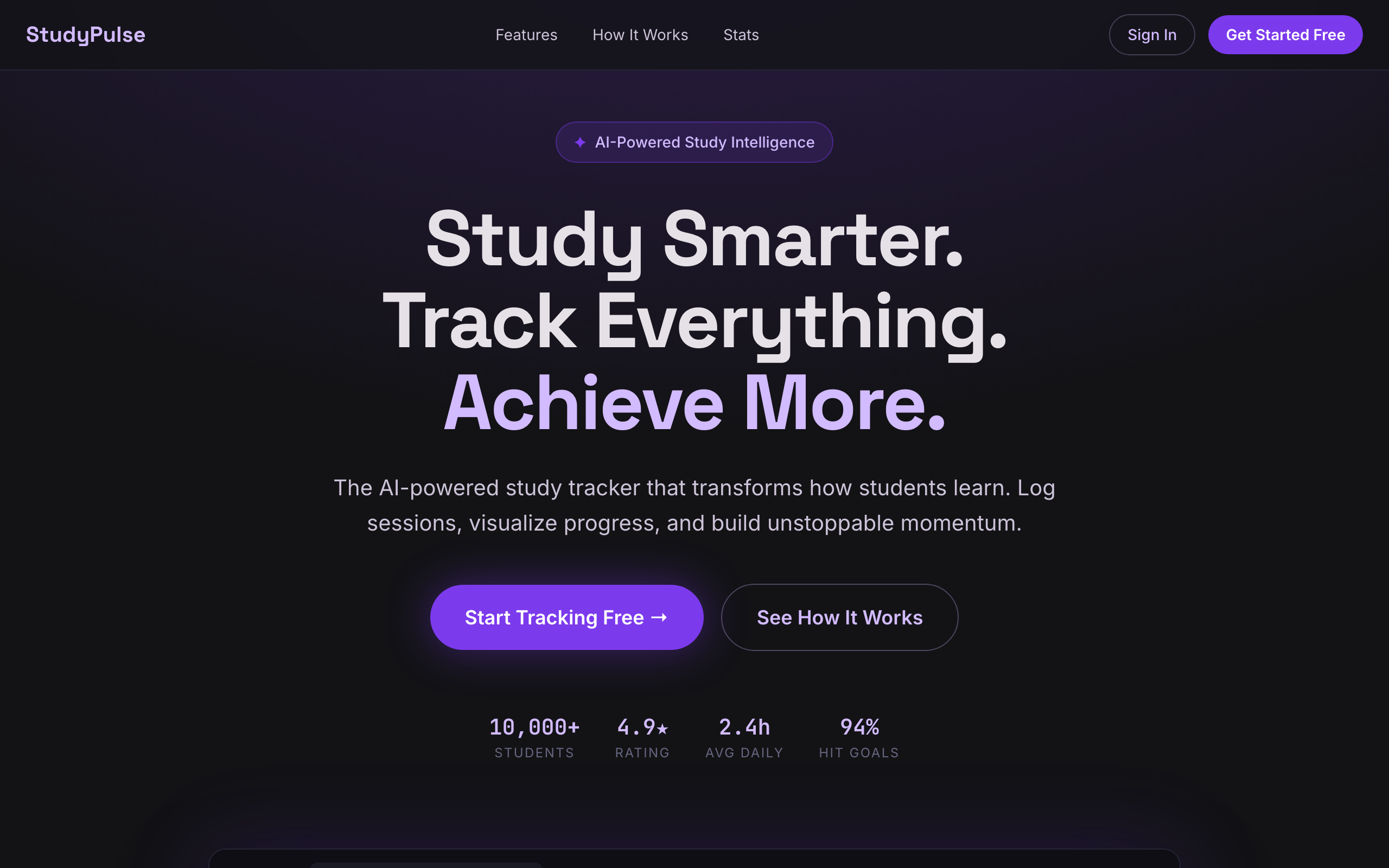 StudyPulse — AI Study Tracker